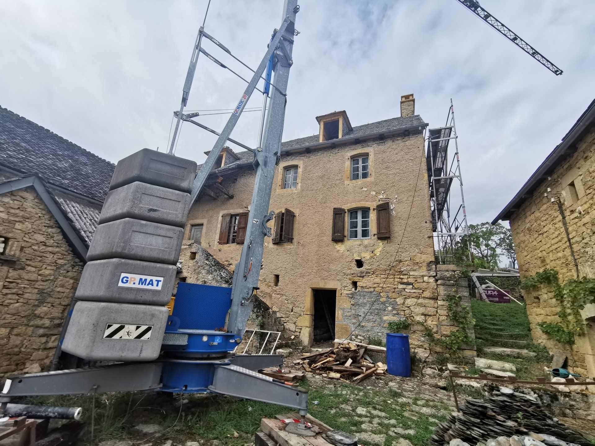 réation d’une couverture neuve pour maisons et bâtiments dans l’Aveyron